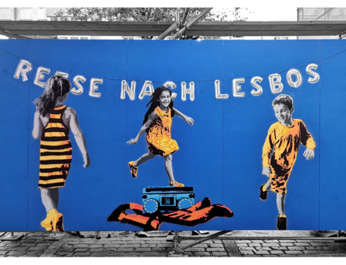 Reise nach Lesbos – Wall