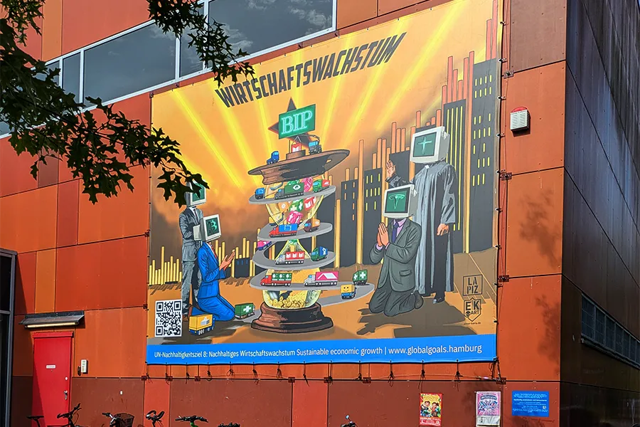 Wealth or Growth Poster in Neugraben